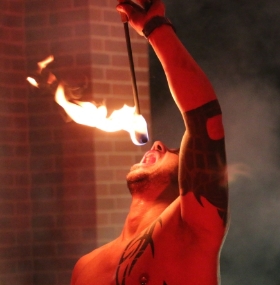 Feuershow Hochzeit Wiesbaden